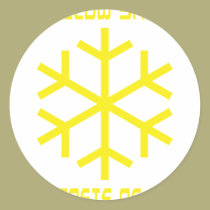 yellow snow has a taste of lemon stickers