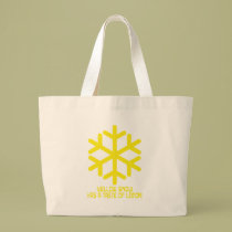 yellow snow has a taste of lemon bags