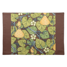 Yellow Squash and Blossoms Place Mat