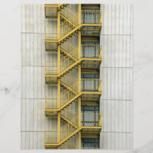 yellow stairways full color flyer