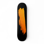 Yellow Stroke Skateboard Decks