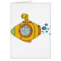 Yellow Submarine Greeting Cards