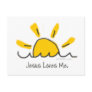 Yellow Sun Postcard