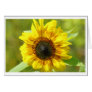 Yellow Sunflower Card