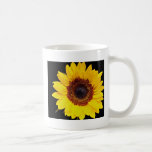 Yellow sunflower  flowers mugs