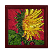 Yellow Sunflower Gift Box