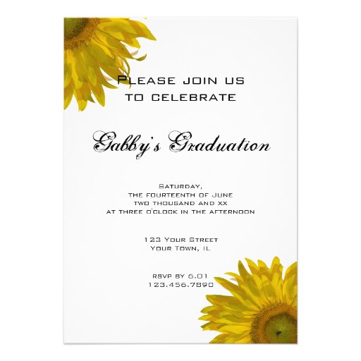 Examples Of College Graduation Party Invitations