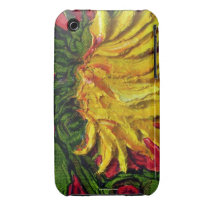 Yellow Sunflower iPhone 3 Case