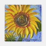 Yellow Sunflower Magnet