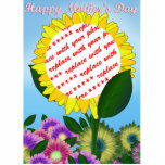Yellow Sunflower Photo Frame for Mother's Day photo sculptures