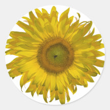 Yellow Sunflower Sticker