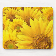 Yellow Sunflowers Mousepads