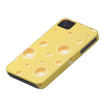 Yellow Swiss Cheese Slice Texture iphone 4 case