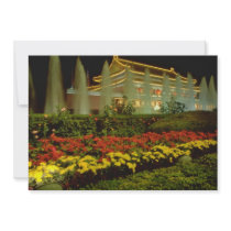 yellow The Gate of Heavenly Peace, Forbidden City, Personalized Invitation
