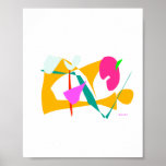 Yellow Thought Print