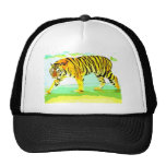 Yellow Tiger Mesh Hat