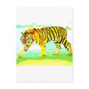 Yellow Tiger postcards