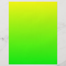 Yellow to Lime Flyer