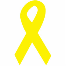 Yellow Troops Ribbon Photo Sculptures