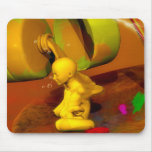 Yellow Tube of Paint by Lenny Mousepads