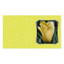 Yellow Tulip Business Card