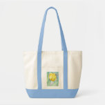 Yellow Tulip Tote Bags