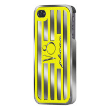 Yellow Valve Cover iPhone V8 Case iPhone 4/4S Case