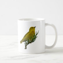 Yellow Warbler Coffee Cup Mug