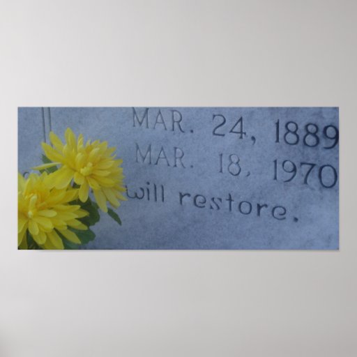 Yellow will restore print