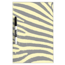 Yellow zebra Dry-Erase whiteboards