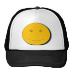 yellowhappyface trucker hat