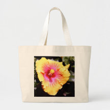 YellowHibiscus Canvas Bags
