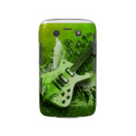 Yellowish Green Guitar Blackberry Bold Cases
