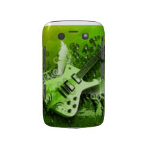 Yellowish Green Guitar Blackberry Bold Cases