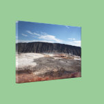 Yellowstone National Park hot spring, canvas prints
