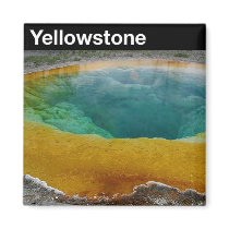 Yellowstone National Park Fridge Magnets