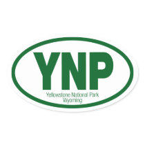 Yellowstone National Park stickers