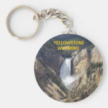YELLOWSTONE, WYOMING KEYCHAINS