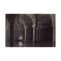 Yere Batan Serai (The Cisterns) Istanbul, engraved posters