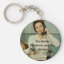 'Yes doctor' Keychains