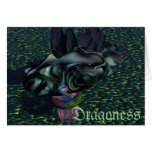 Yes Dragoness Dragon Fantasy Gifts CricketDiane Cards