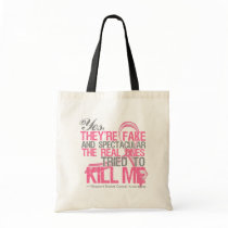 Yes Fake and Spectacular - Breast Cancer Bags