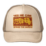 Yes He Can! Comrade Obama Spoof Mesh Hat