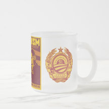 Yes He Can! Comrade Obama Spoof Mugs