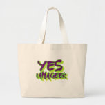 Yes I am a Geek Canvas Bag