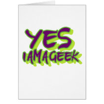 Yes I am a Geek cards