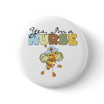 Yes I am a Nurse Button
