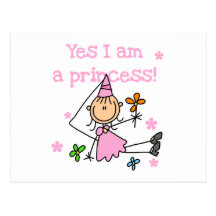 Yes I am a Princess Post Card