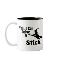 Yes, I Can Drive A Stick Coffee Mugs