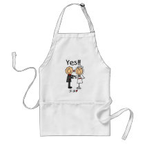 YES I Do Bride and Groom T-shirts and Gifts Apron